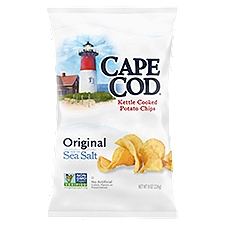 Cape Cod Original Kettle Cooked, Potato Chips, 8 Ounce