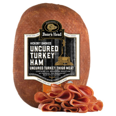 Boar's Head Hickory Smoked Uncured Turkey Ham