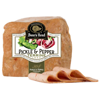 Boar's Head Pickle & Pepper Terrine Loaf