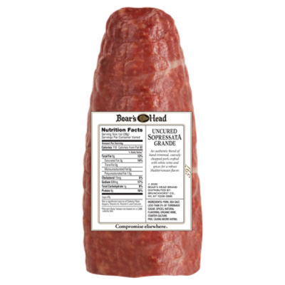Boar's Head Uncured Sopressata Grande