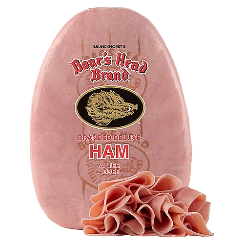 "You have my word that this ham has been made with greatest of care and exceptional ingredients, just as the first of these hams was made by my great grandfather when he began Boar's Head in 1905. My family and I are proud to continue the legacy of my great grandfather's recipe, and today we are honored that the finest delicatessens in the country serve our Branded Deluxe Ham."
Frank Brunckhorst