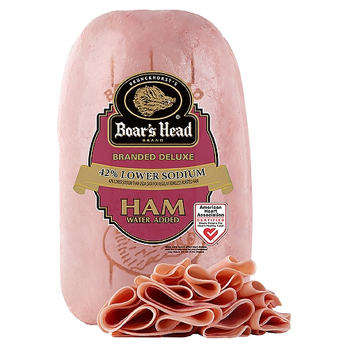 Sodium Content 480 Mg per Serving Compared to 840 Mg for USDA Data for Regular Boneless Roasted Ham.