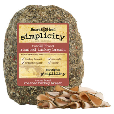 Boar's Head Simplicity Tuscan Brand Roasted Turkey Breast