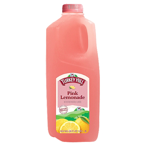 Turkey Hill Pink Lemonade, half gal