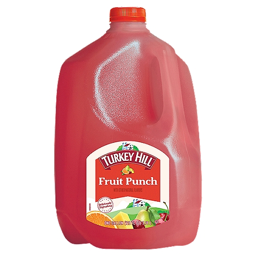 Turkey Hill Fruit Punch Juice, one gallon