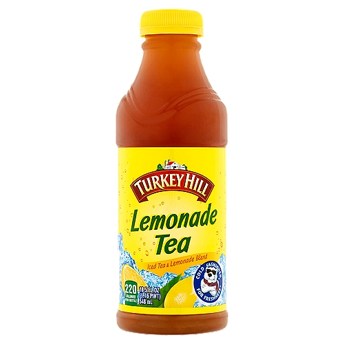 Turkey Hill Lemonade Tea, 18.5 fl oz
Iced Tea & Lemonade Blend
