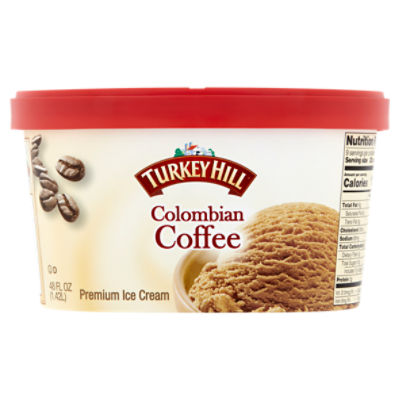 Turkey Hill Colombian Coffee, Premium Ice Cream