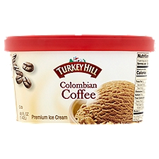 Turkey Hill Colombian Coffee, Premium Ice Cream, 48 Fluid ounce
