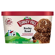 TURKEY HILL Rocky Road Frozen Dairy Dessert, 1.44 qt