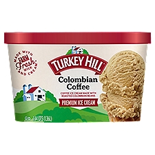 TURKEY HILL Colombian Coffee Premium Ice Cream, 1.44 qts