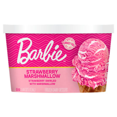 Barbie Strawberry Marshmallow Frozen Dairy Dessert, 1.44 qts, 46 Fluid ounce