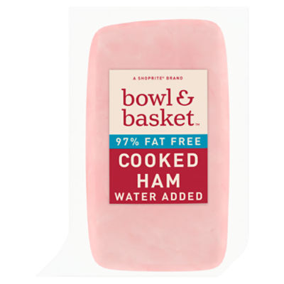 Bowl & Basket Cooked Ham - 98% Fat Free, 1 Pound
