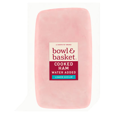 Bowl & Basket Lower Sodium Cooked Ham, 1 Pound