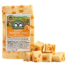 Wensleydale Creamery Cheese with Apricots
