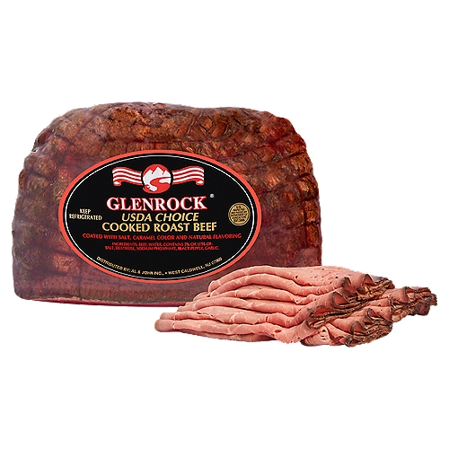 Freshly sliced, Glen Rock Seasoned Oven Roasted Beef
