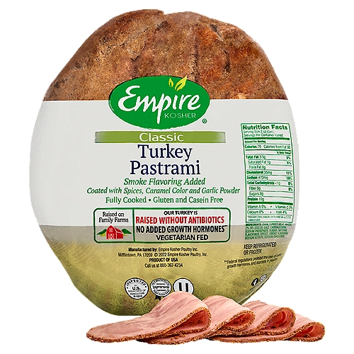 Empire Kosher Turkey Pastrami