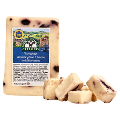 Wensleydale Creamery Yorkshire Cheese with Blueberries