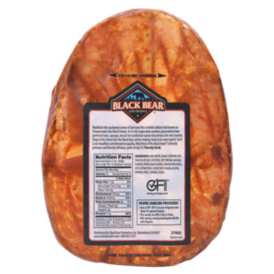 Black Bear Virginia Brand Ham