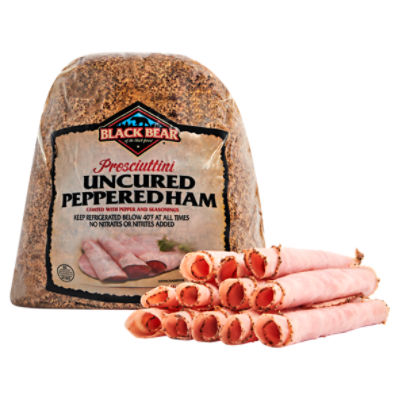 Black Bear Prosciuttini Peppered Ham