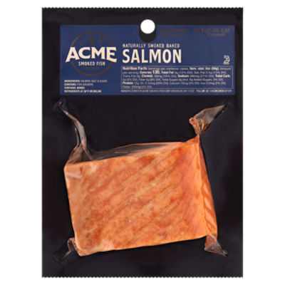 Acme Smoked Fish Naturally Smoked Baked Salmon