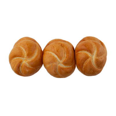 Fresh Baked Large Kaiser Rolls, 6 Pack