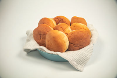 Fresh Bake Shop 8 Pack Potato Flour Hamburger Rolls, 10 oz