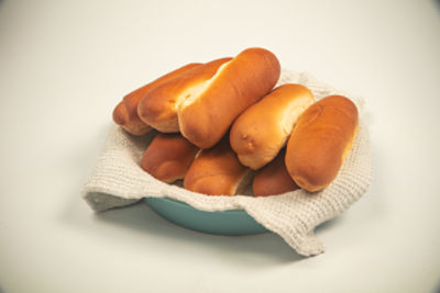 Fresh Bake Shop 8 Pack Potato Flour Hotdog Rolls, 10 oz