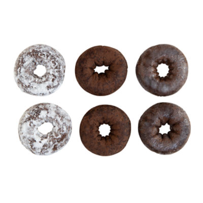 Fresh Baked Donuts - Chocolate Cake, 6 Pack, 12 oz
