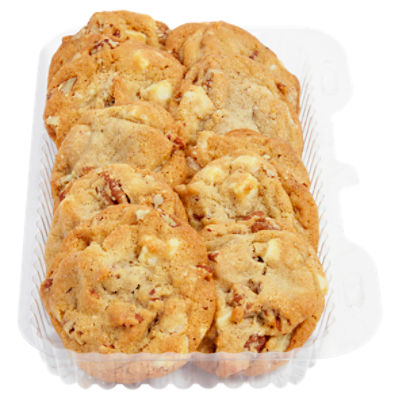 Store Baked White Chocolate Pecan Cookies, per pound