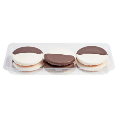 Store Baked Black & White Cookies, 6 ct, 18 oz