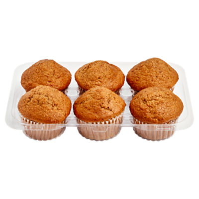6 Pack Bran Muffins