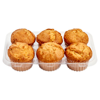 Store Baked Pumpkin Muffins, 6 ct, 15 oz