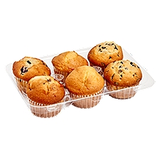6 Pack Corn/Blueberry/Chocolate Chip Muffins