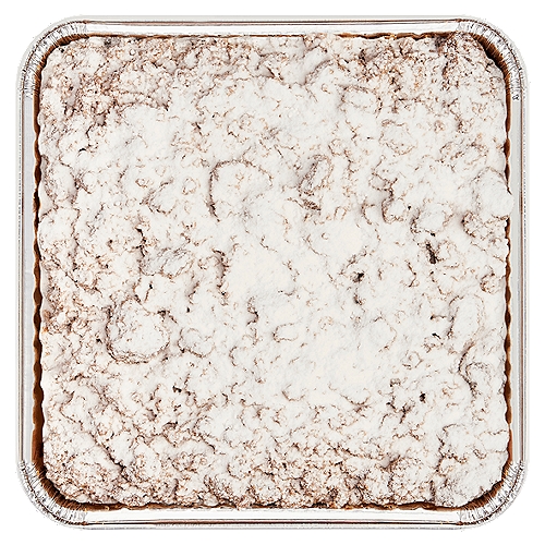Store Made 8X8 Powdered Crumb Cake