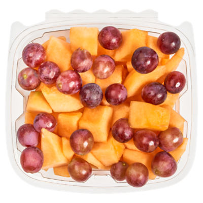 Fresh Large Grapes and Cantaloupes