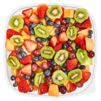 Kiwi, Trimmed Strawberries, Seedless Grapes, Blueberries, Cantaloupe Chunks & Honeydew Chunks, 30 oz