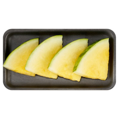 Fresh Yellow Watermelon Slices