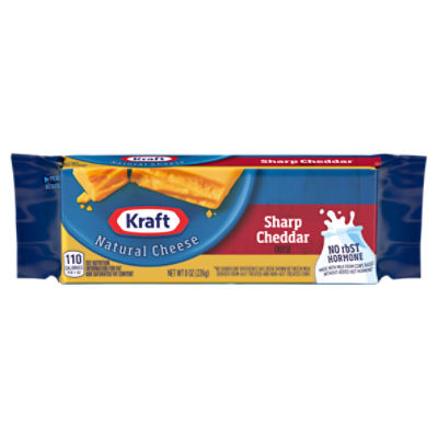 Kraft Sharp Cheddar Cheese, 8 oz