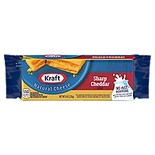 Kraft Sharp Cheddar, Cheese, 8 Ounce