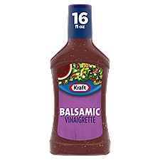 Kraft Balsamic Vinaigrette, Salad Dressing, 16 Fluid ounce