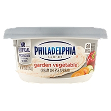 Philadelphia Cream Cheese Spread - Garden Vegetable, 212 Gram