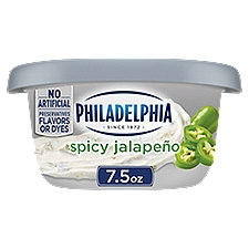 Philadelphia Cream Cheese Spread, Spicy Jalapeño, 212 Gram