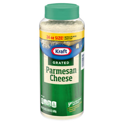 Kraft Parmesan Grated Cheese, 24 oz Shaker ShopRite