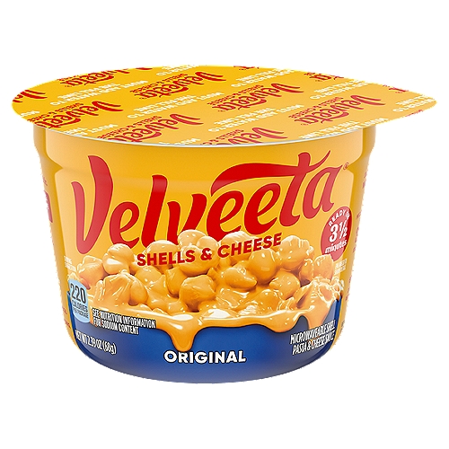 Velveeta Original Shells & Cheese, 2.39 oz