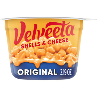 Velveeta Shells & Cheese Original Microwaveable Shell Pasta & Cheese Sauce, 2.39 oz Cup