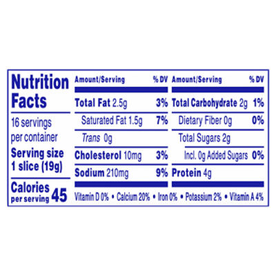 American Cheese Nutrition Facts and Health Benefits