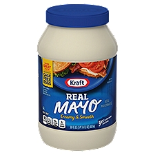 Kraft Creamy & Smooth Real, Mayo, 30 Fluid ounce