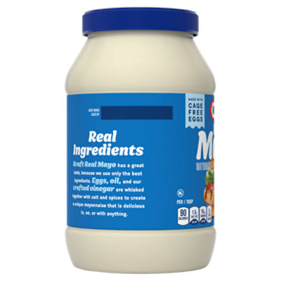 Kraft Mayo, Real, Creamy & Smooth - 30 fl oz