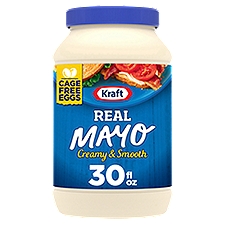 Kraft Creamy & Smooth Real Mayo, 30 fl oz, 30 Fluid ounce