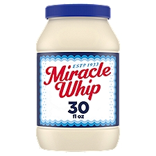 Miracle Whip Dressing, 30 fl oz Jar, 30 Fluid ounce
